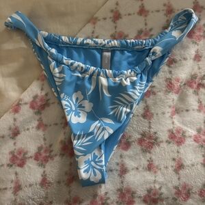 Women's Blue Bikini-and-tankini-bottoms